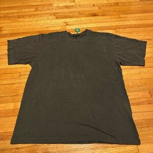 Yeezy Men's grey Crewneck Short Sleeve Tee